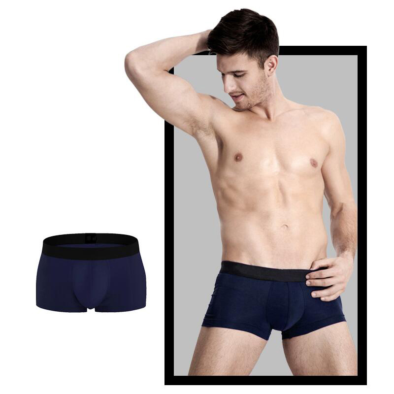 8pcs/lot Male Panties Cotton Men's Underwear Boxers Breathable Man Boxer Solid Underpants Comfortable Plus Size Shorts 4XL