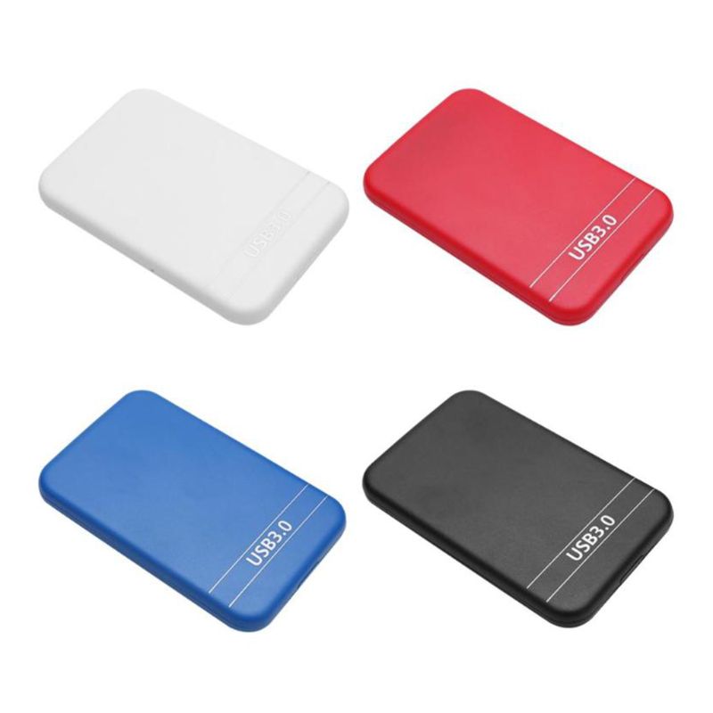 2.5 Inch SATA to USB 3.0 HDD SSD Case Hard Drive Enclosure External Mobile Box