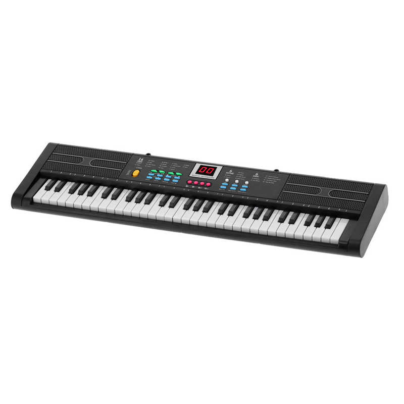 Keyboard Piano Electronic Organ 61 Keys Electric Piano Digital Music Electric Keyboard with USB Microphone for Kids Beginner