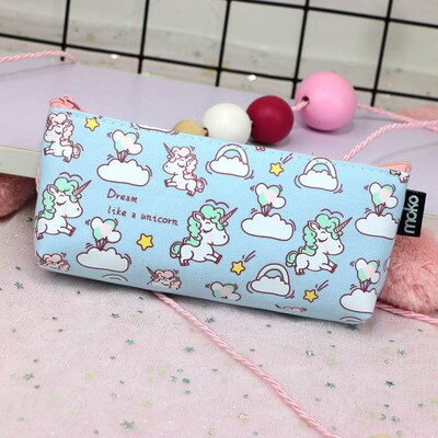 Jelly Pencil Case Unicorn Gel Cute School Supplies Stationery School Cute Pencil Box Pencilcase Pencil Bag: A