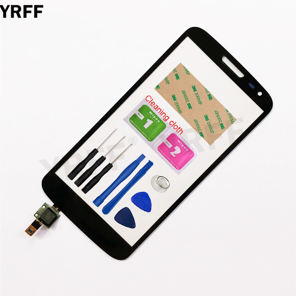 4,7 ''táctil para LG G2 Mini D618 D620 D621 D625 pantalla táctil digitalizador Sensor de cristal táctil Panel de lente de repuesto