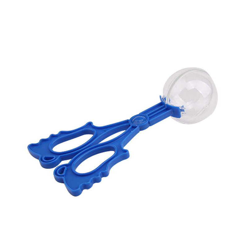 Tijeras de plástico para atrapar insectos, pinzas para niños, herramienta práctica, 1 unidad