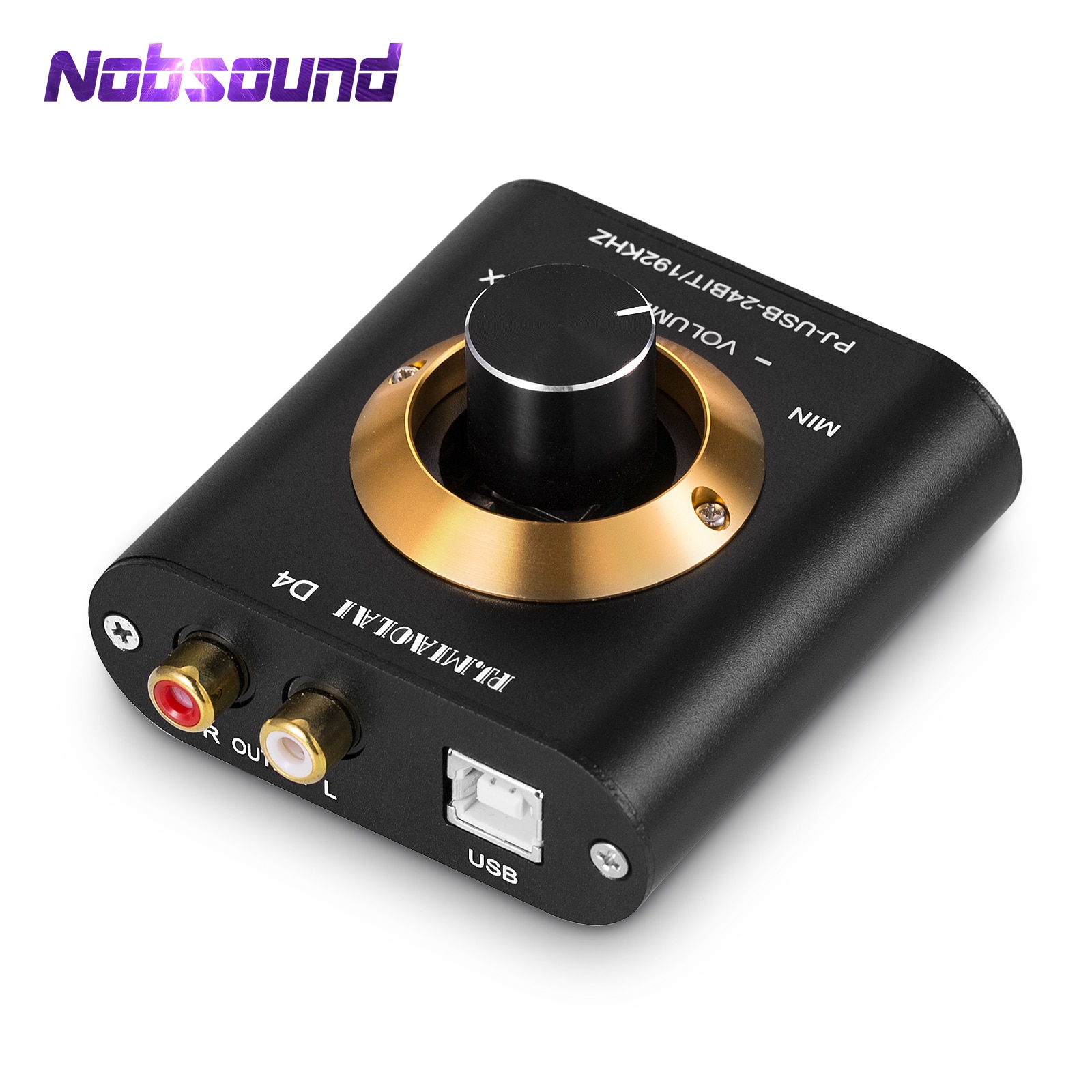 Nobsound Mini USB DAC auriculares amplificador convertidor de Digital a analógico de adaptador de Audio USB tarjeta de sonido