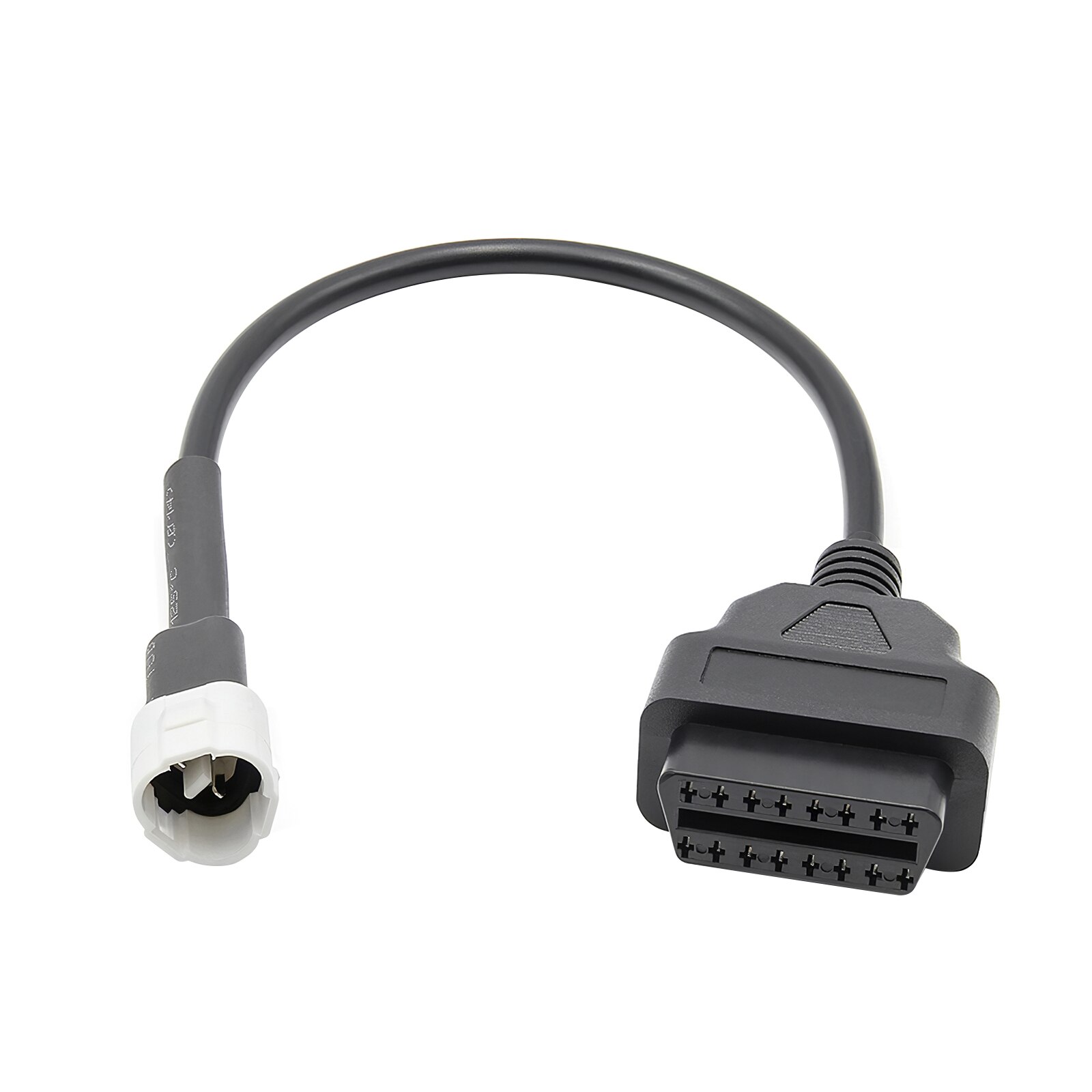 3Pin Motorcycle OBD Cable Plug Adapter Converter Cable For YamahaProfessional Diagnostic Cable Adapter Cable Protective OBD2