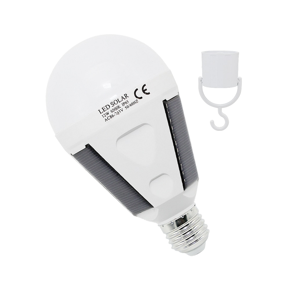 Smart Sensor Charge E27 Led-lampen 12W Waterdichte Oplaadbare Emergency Lampen Voor Camping Tent Verlichting