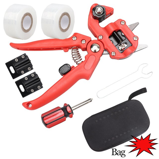 Garden Grafting Pruner Grafting Set Kit Farming Fruit Tree Pruning Shears Scissor Vaccination Plant Fruit Tree Cutting Machin: RE02B