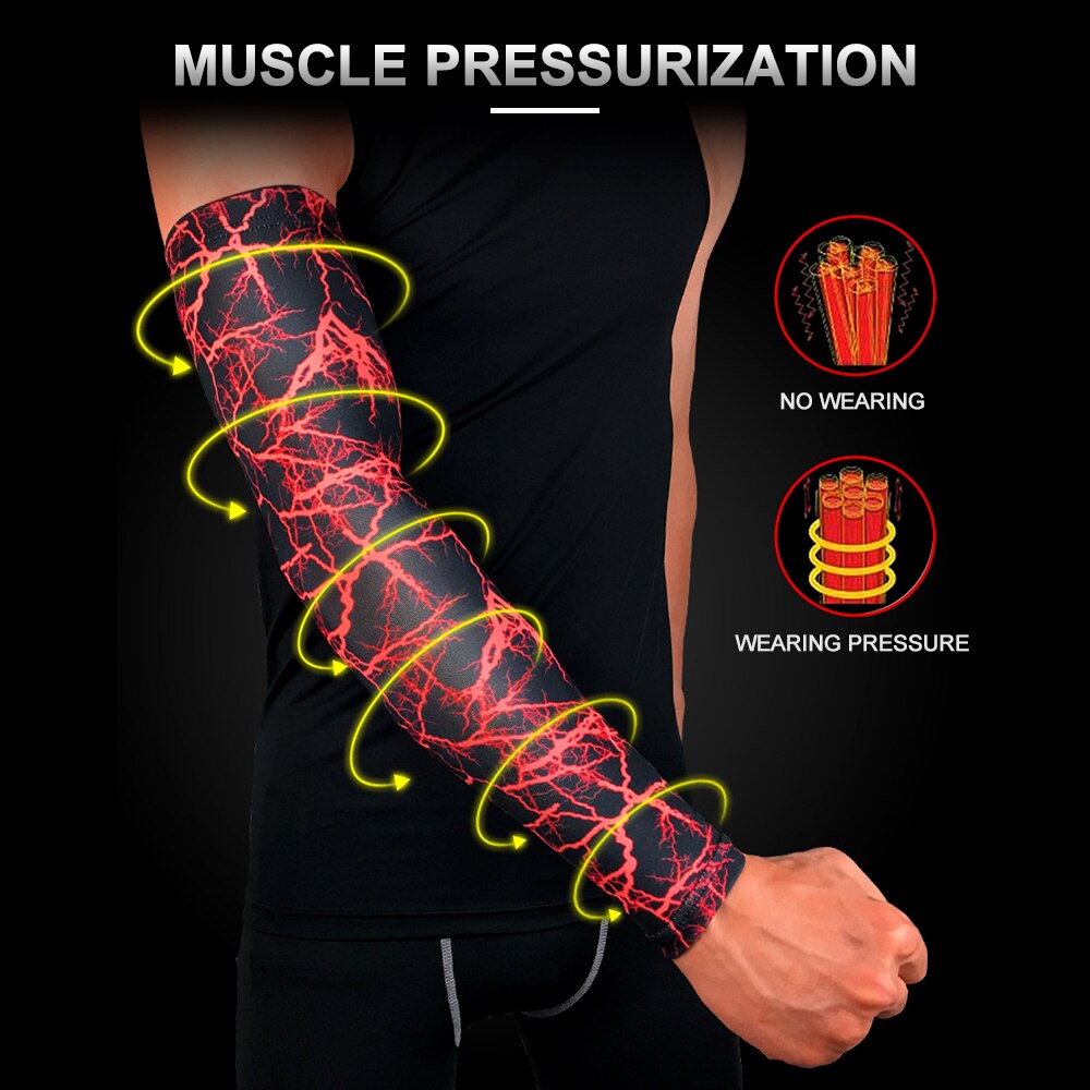 1pc hommes protection solaire manchette vélo cyclisme bras manches été vélo manchette manches bras coude protecteur