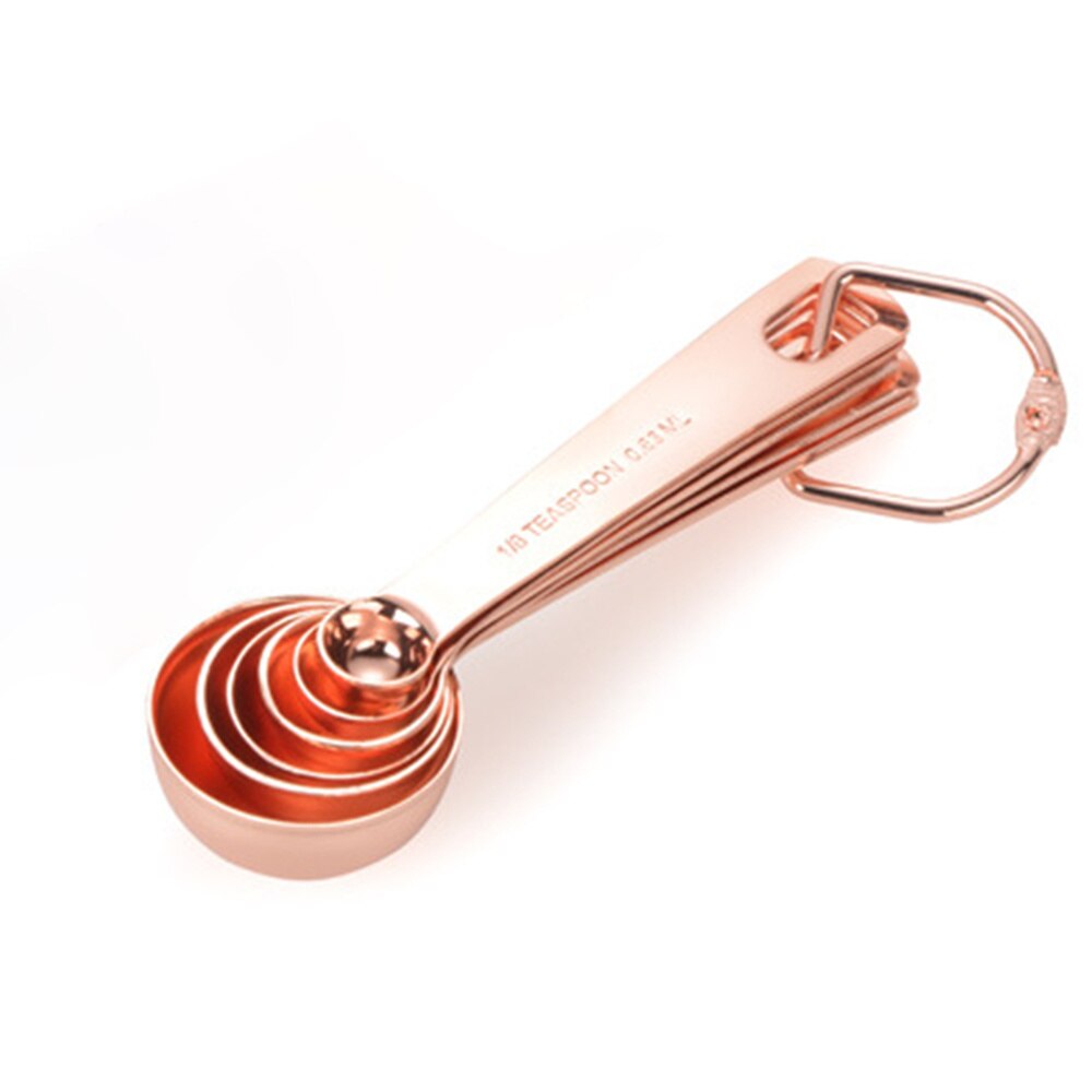 6pcs Heavy Duty Stainless Steel Measuring Spoons for Dry or Liquid Ingredients