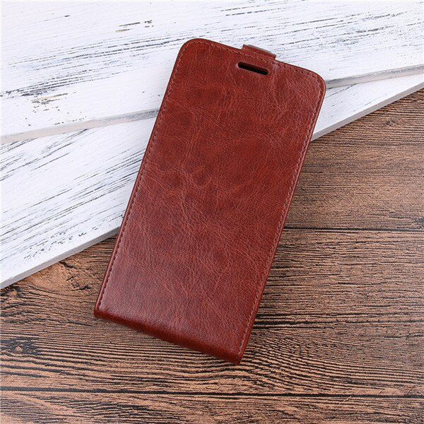 For Samsung A40 Case on samsung A40 SM-A405FD Case Flip 5.9" Leather Vertical Book Case for SAMSUNG Galaxy A40 A 40 A405 Cover: brown