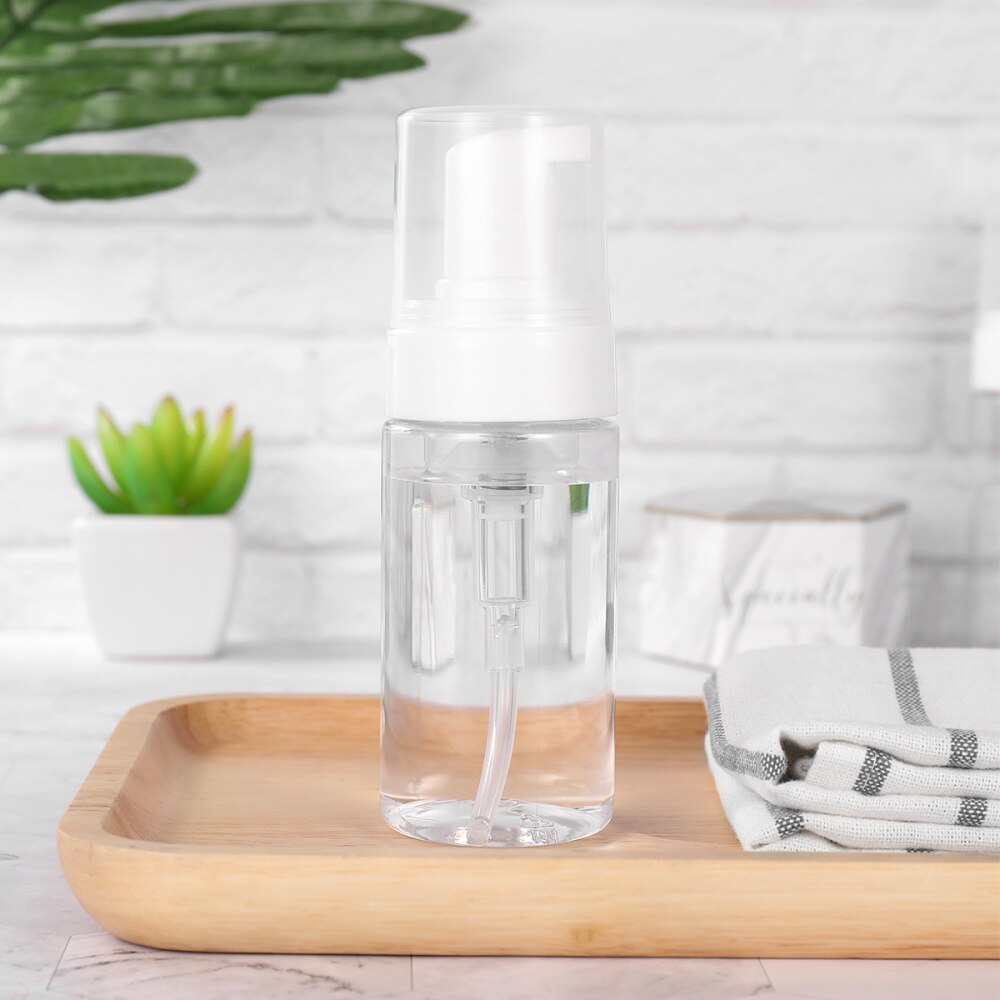 Ounona 4 Stuks Dispenser Flessen Pomp Dispenser Herbruikbare Lege Flessen Hervulbare Reiziger Containers (100Ml)