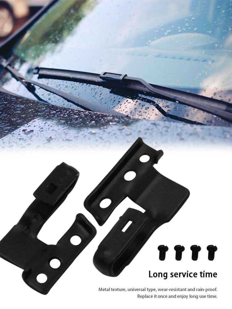 2 PCS Windshield Wiper Arm Adapter Kit Auto Replacement Parts Easy To Replace For Toyota Honda Jeep Subaru BMW Chrysler