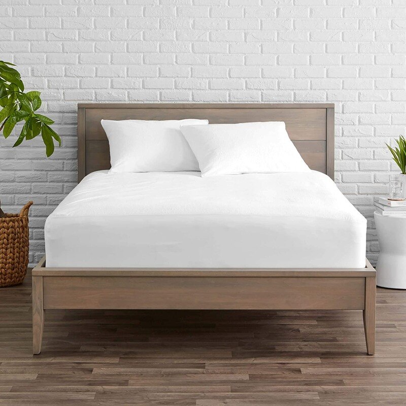 100% Waterproof Mattress Protector Twin Full Queen King Size Hypoallergenic Premium Fitted Cotton Terry Cover Bed Cover