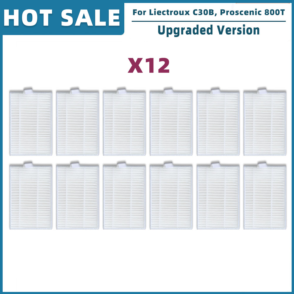 Kompatibel für Liectroux C30B XR500 E30 , Kabum Clever 500 700 , Proscenic 800T 820T 830T 820S ersatzteile hepa Filter hauptseite bürste Mopp tuch: MULTI