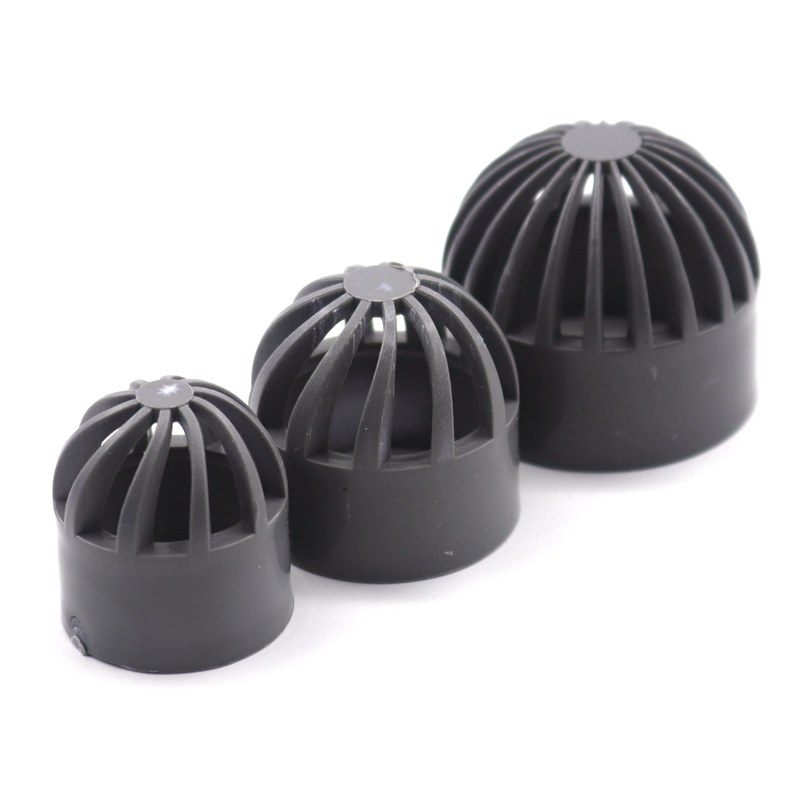 2pcs PVC Air Duct Vent Cover PVC Vent Cap Breathable Cap Aquarium Fish Tank Seafood pool Overflow Pipe Fitting Tube Pervious Cap