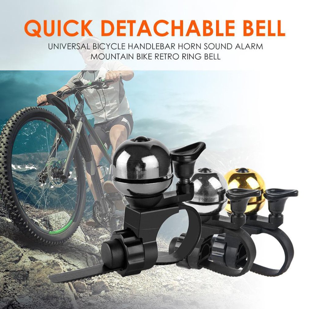 Universal Children Bicycle Handlebar Horn Sound Alarm Bell Mountain Bike Retro Ring Bell Cycling Accessories
