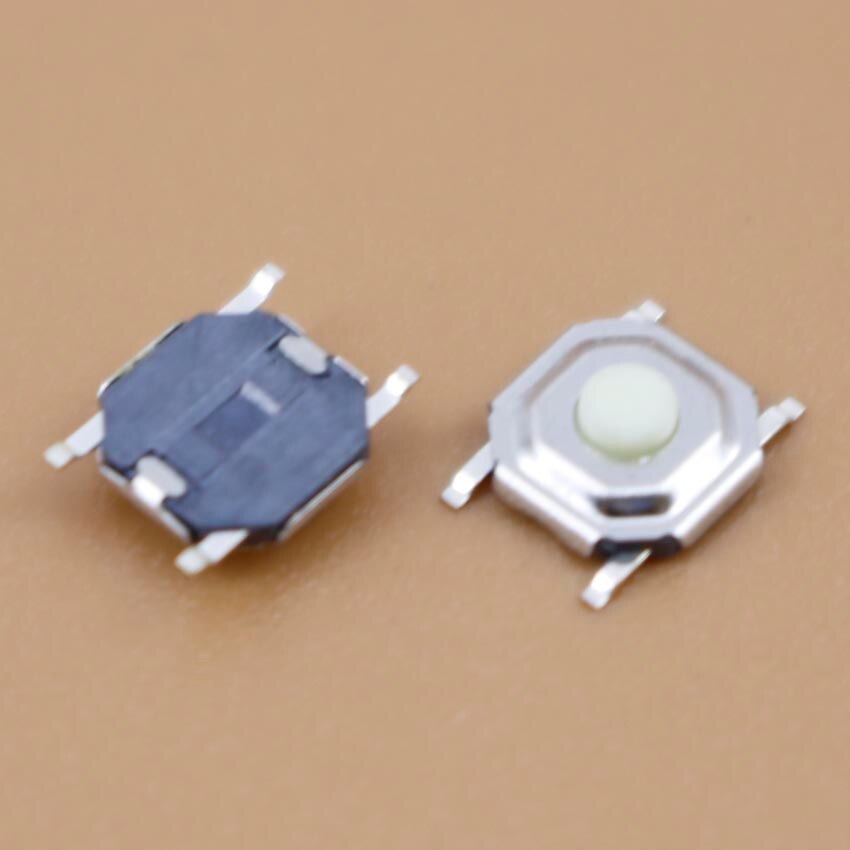 YuXi 4 * 4 * 1.7mm micro-touch switch button switch plastic head 4x4x1.7 legs patch