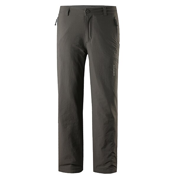 ROYALWAY Winter Warm Camping Hiking Pants Men Outdoor Travel Severe Cold Brave Bit Warm Pants Waterproof Male RPM276C: Gray / L