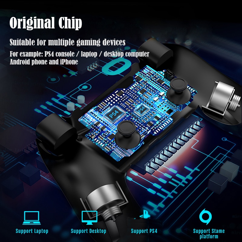 Wireless / Wired Controller For PS4 Bluetooth 4.0 DualShock Mando Gamepads ps4 Joystick