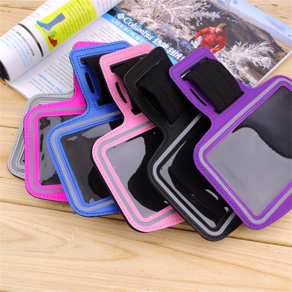 Waterproof Running Jogging Sports Neoprene Armband Case Cover Holder with Reflective Strip for iPhone 6 Plus