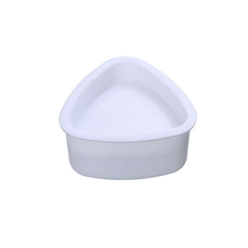 Molde Triangular para hacer Sushi, bola de arroz japonesa, prensa Triangular para comida, DIY, máquina para hacer Sushi, accesorios de cocina: big white