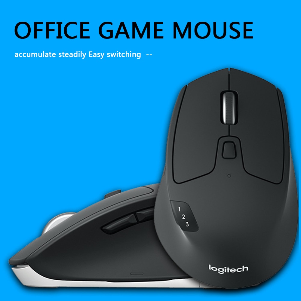 Bluetooth Wireless Mouse Gaming Computer PC Laptop 8 Buttons Mice for Logitech M720 Office Caring Computer Supplies