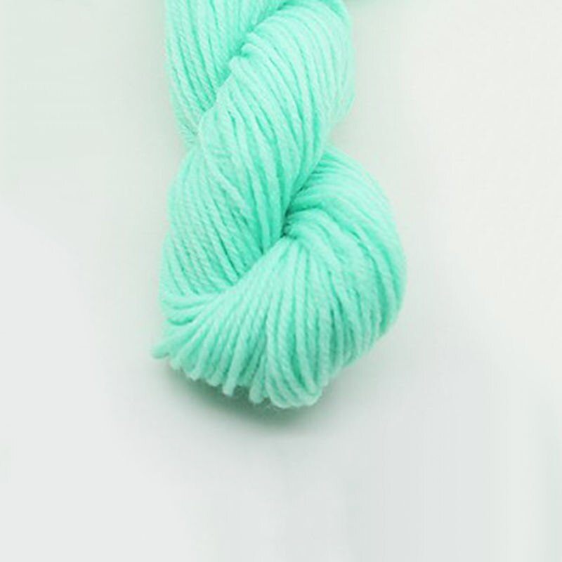 25G/Roll Small Thick Dyed Yarn Cotton Blended Wool Anti-Pilling Crochet Yarn For Baby Hat Scarf Sweater Knitting: 15