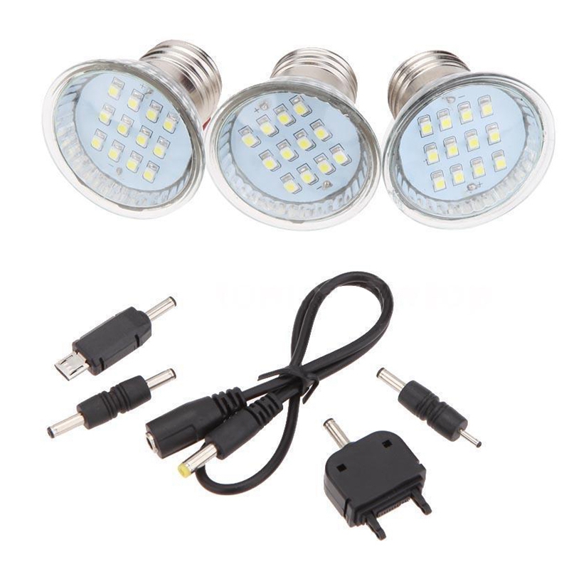 -Outdoor Solar Power Led Lighting Bulb Lamp System Solar Panel Home System Kit