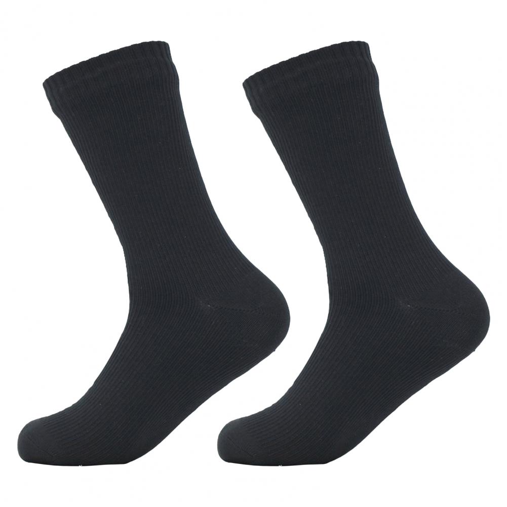 1 Pair Wading Socks Comfortable Waterproof Socks Elastic Cozy Women Men Winter Warm Mid-Tube Socks for Climbing