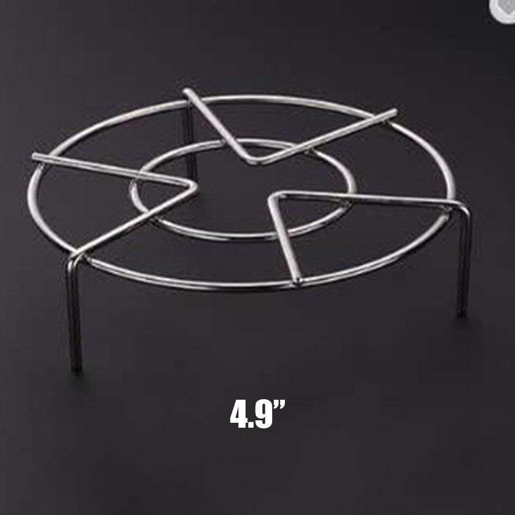 Cookware Shelf Insert Silver Stainless Steel Stand Steaming Stock