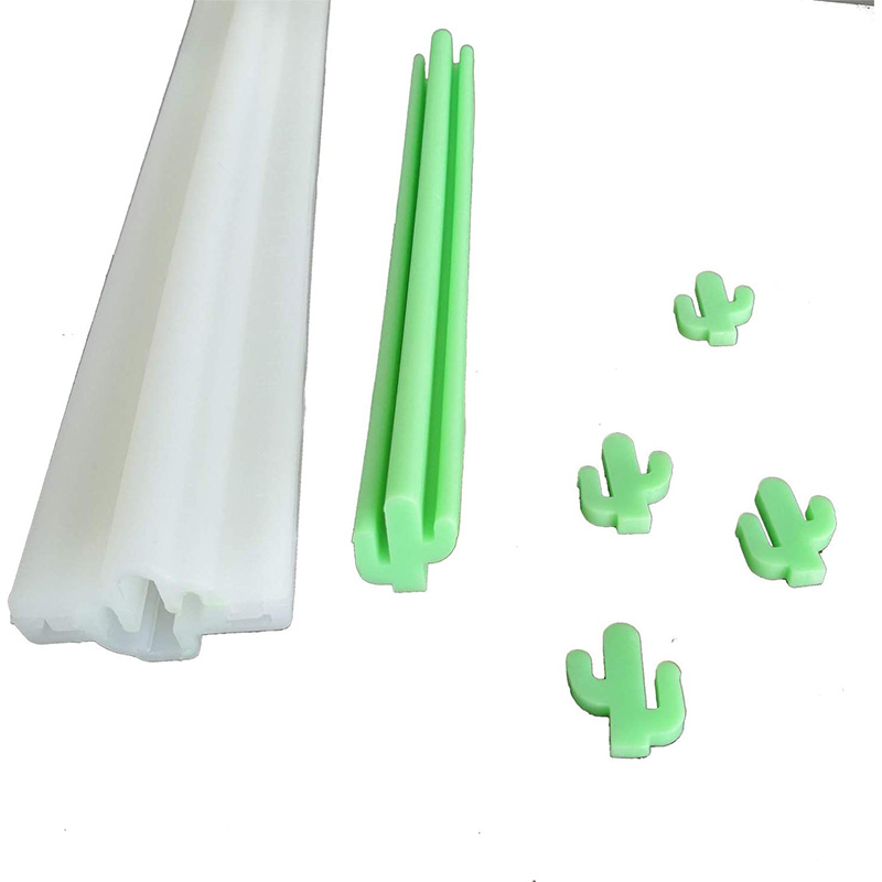 Cactus Tube Column Silicone Soap Mold Embed Soap Cold Process Making Supplies