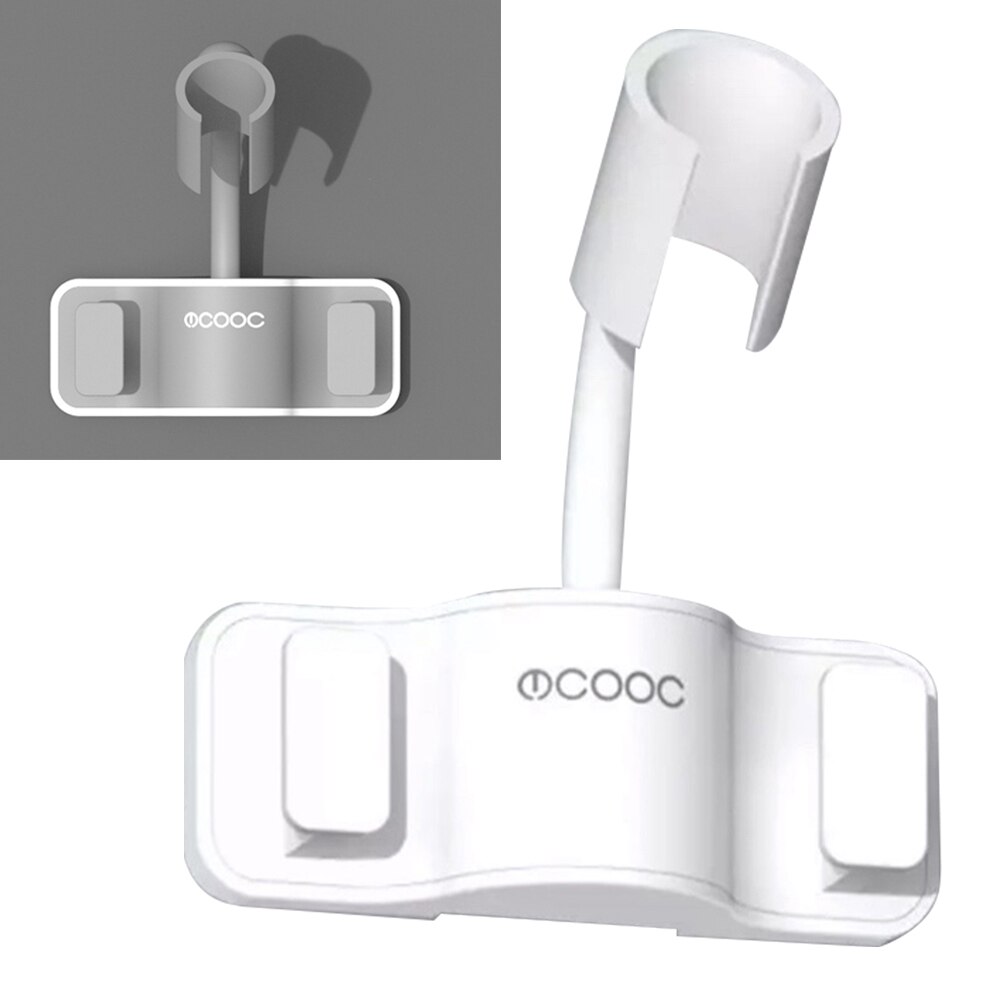 Recableght Douche Houder Verstelbare Douchekop Houder Muur Stand Punch-Gratis 360 ° Beugel Base Ondersteuning Douche Badkamer Accessoire