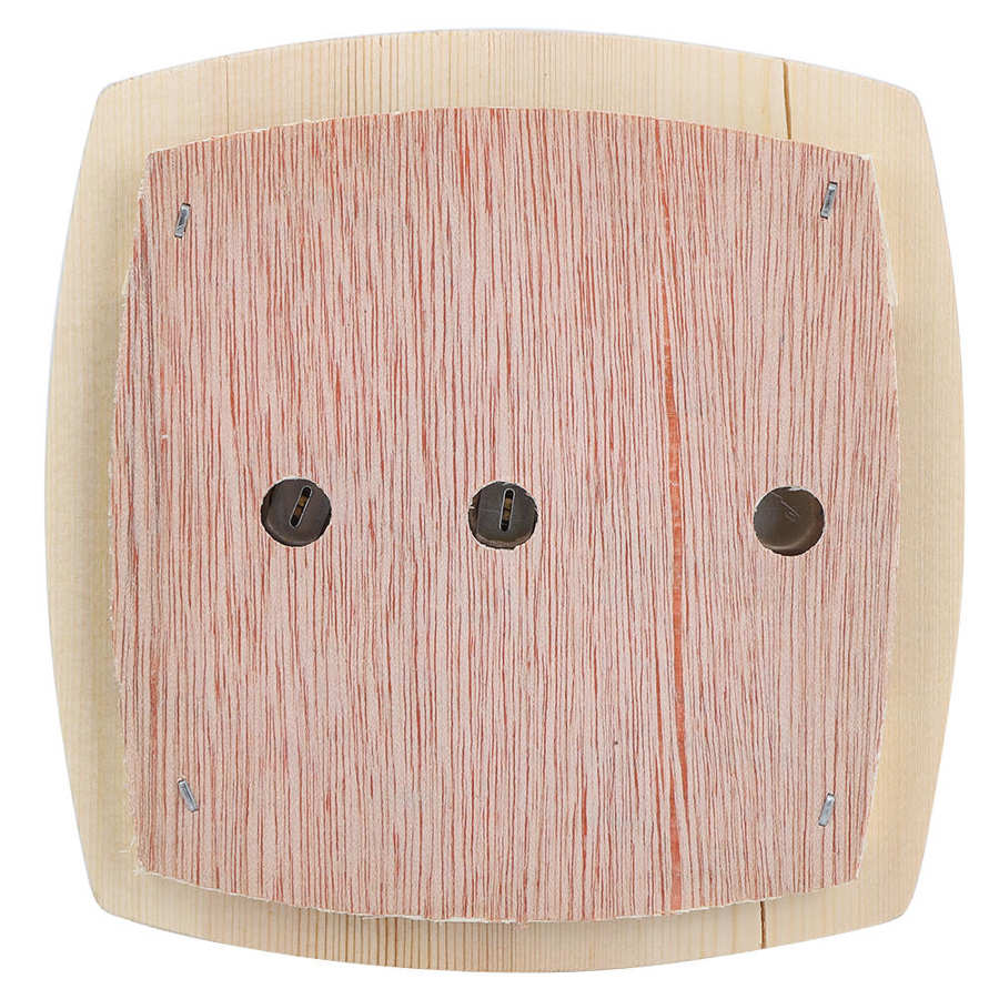 1Pc Hout Sauna Thermometer Thermo‑hygrometer Hygrometer Voor Badkamer Sauna Kamertemperatuur Meting Sauna Accessoires