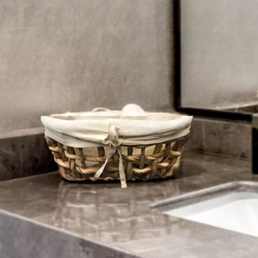 Hand Towel Basket Organizer for Bathroom Fruit Basket Bread Basket Towel Basket