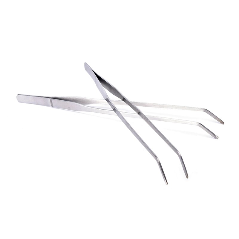 25~46cm Fish Tank Tongs Tweezers Scissor Spatula Stainless Steel Aquarium Aquascaping Kit Aquarium Tank Aquatic Plant Tools Sets