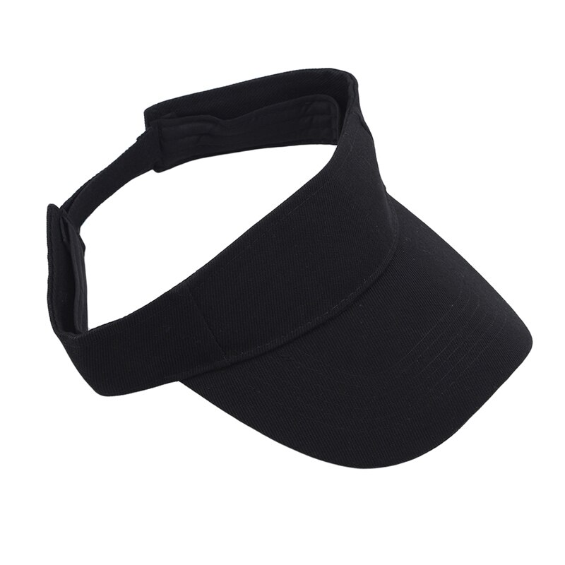 Gorra de tenis visera para deportes para hombre y mujer gorras de béisbol para playa para correr 6 gorras de Golf de Color sólido al por mayor