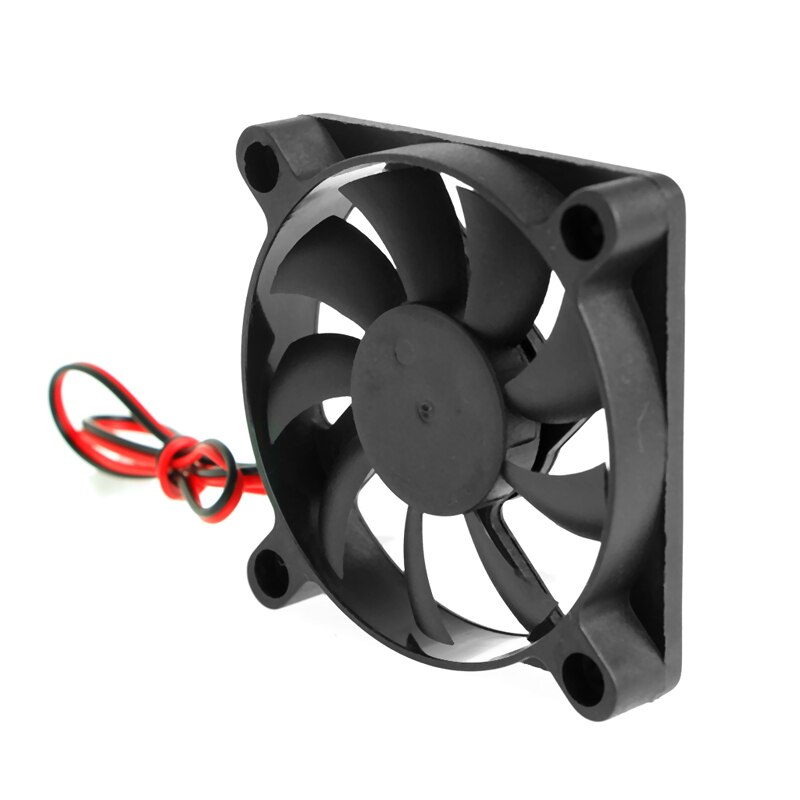 Dc 12V 2-Pin 60X60X10Mm Pc Computer Cpu Systeem Glijlager Cooling fan 6010 10166