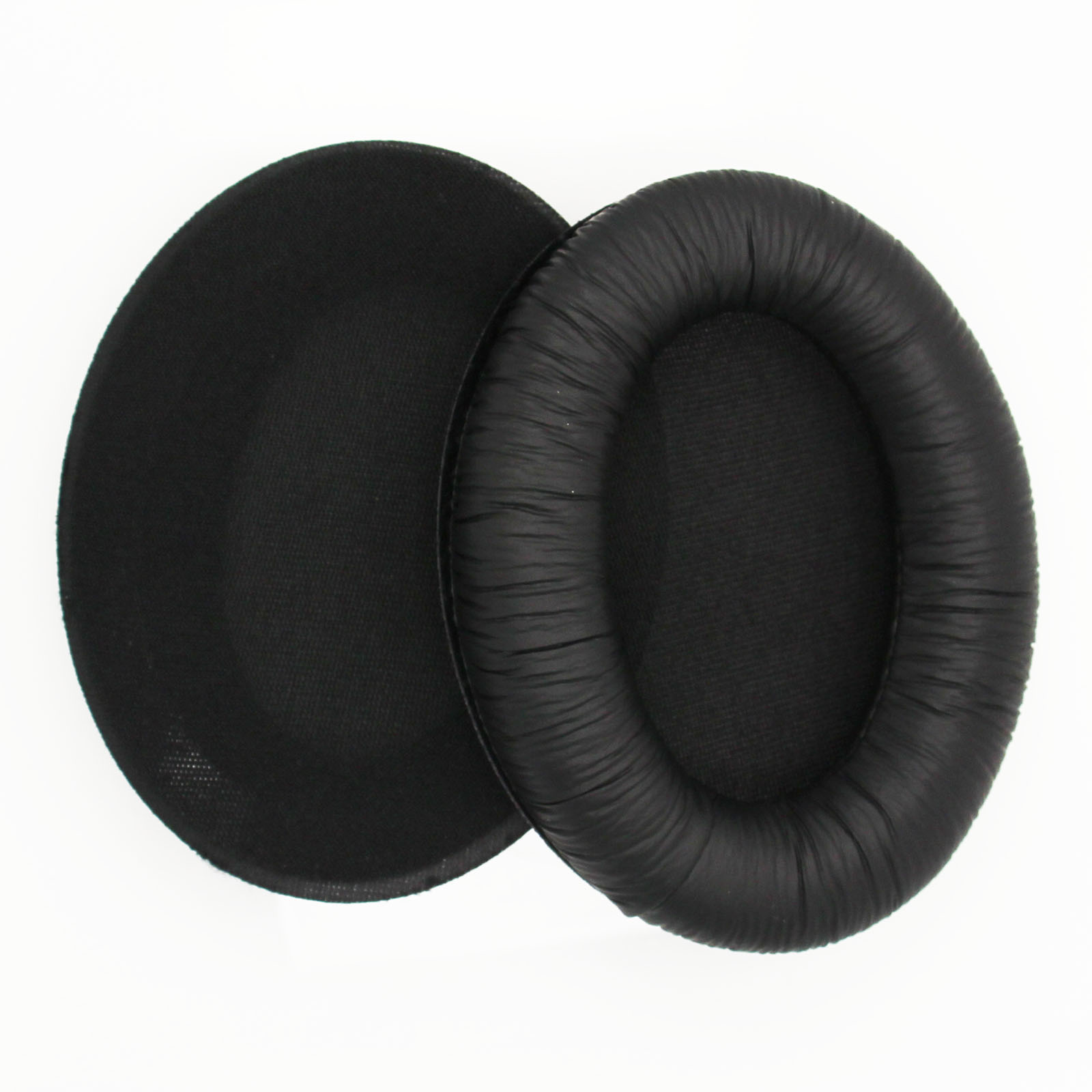 Replacement Headphone Accessories for Sennheiser HD201 HD201S HD180 HD206 Earmuffs Headband Protective Cover Sponge Ear Pad: black