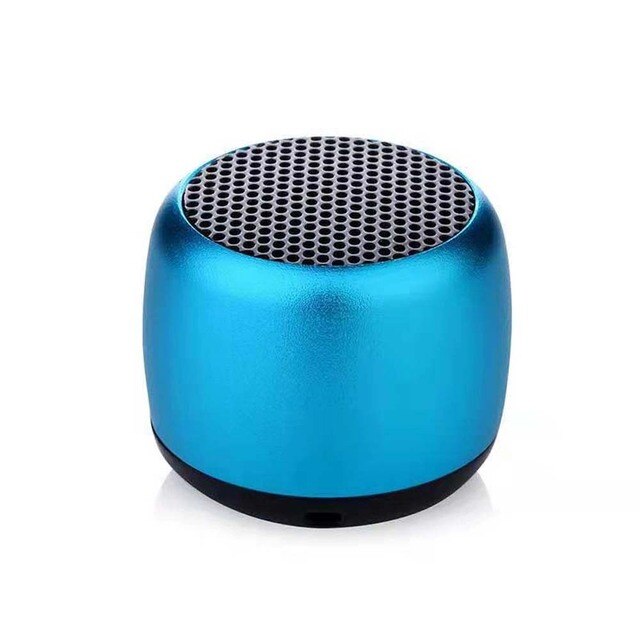 Mini Tragbare Drahtlose Caixa De Som Bluetooth Lautsprecher Musik Klang Kasten Blutooth Für Subwoofer Schallwand Bass Akustik Mp3 Spieler: blau