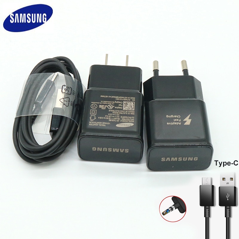 Samsung-cargador rápido A50 A90 A51 A41 A31 A21 A11 A01 A70 M30s M21, Cable de carga USB tipo C, adaptador/cargador de pared