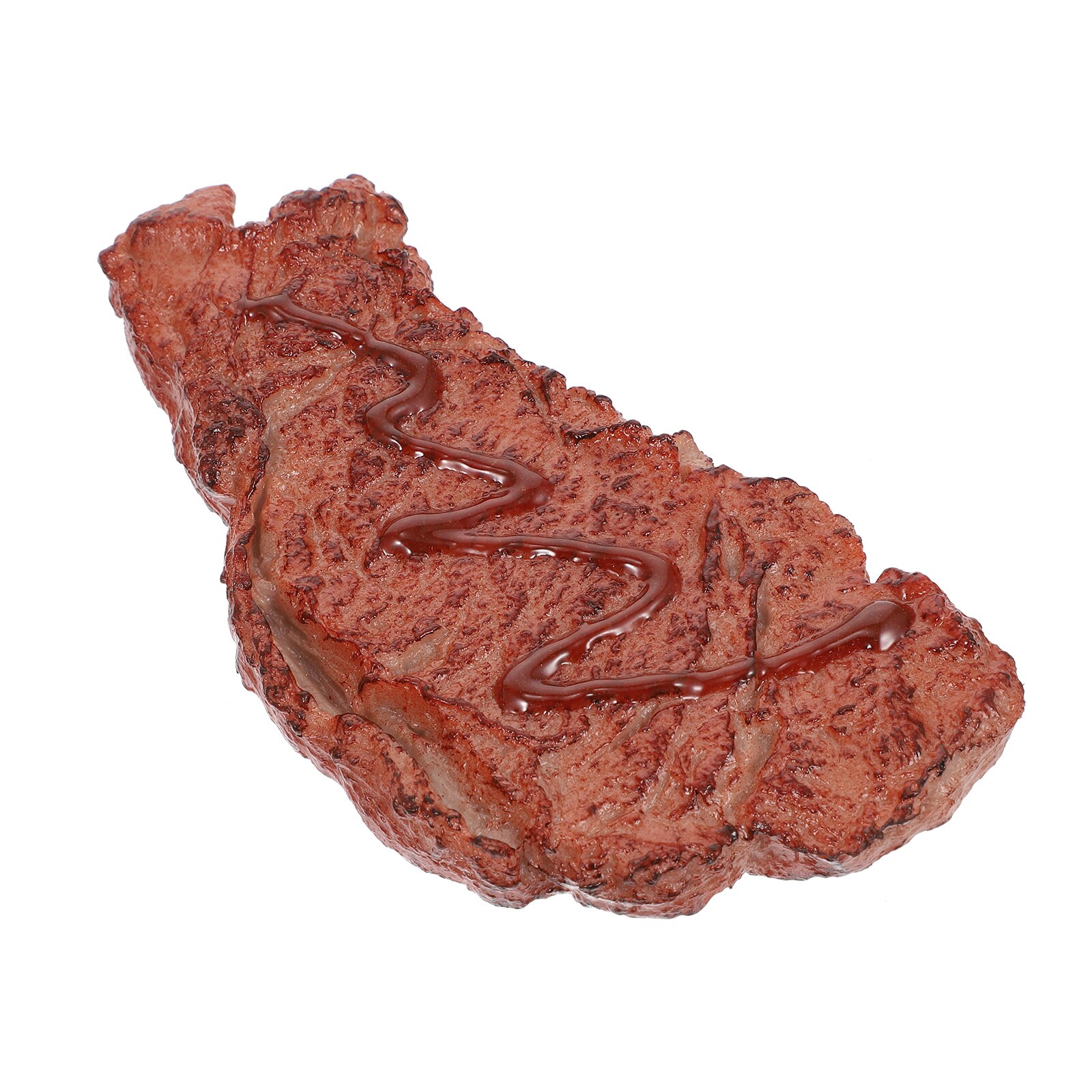 Simulation Steak Kid Playing Steak Grill Steak Model Food for Kids Home Shop Window