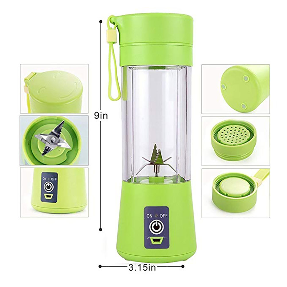 Portable Blender Mini Portable USB Chargeable Household Fruit Juicier Cup Squeezer Mixer Machine Manual Juicers kitchen