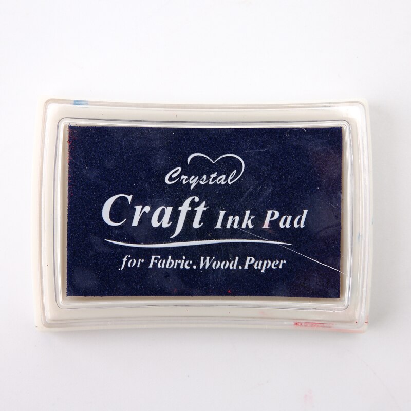 Vintage rekord træ segl engelsk sætning etiket diy gummistempler til scrapbog papirvarer materiale escolar skoleartikler: Mørkeblå