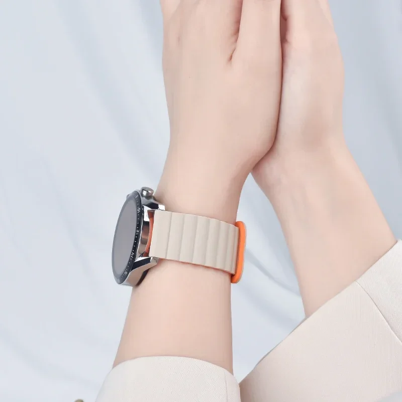 20mm magneettinen ranneke amazfit gts 4/2/3/3 pro/gts 2 mini/gtr 4 22mm gtr 42mm/47mm/ 2/2e/ -ranneke amazfit bip -hihna