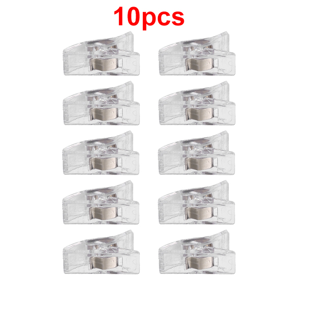 Sewing Clips DIY Crafts Plastic Clamps Colorful Safety Plastic Clamps Fabric clip hemming clip sewing tools sewing accessories: E66-JZ-BTM10