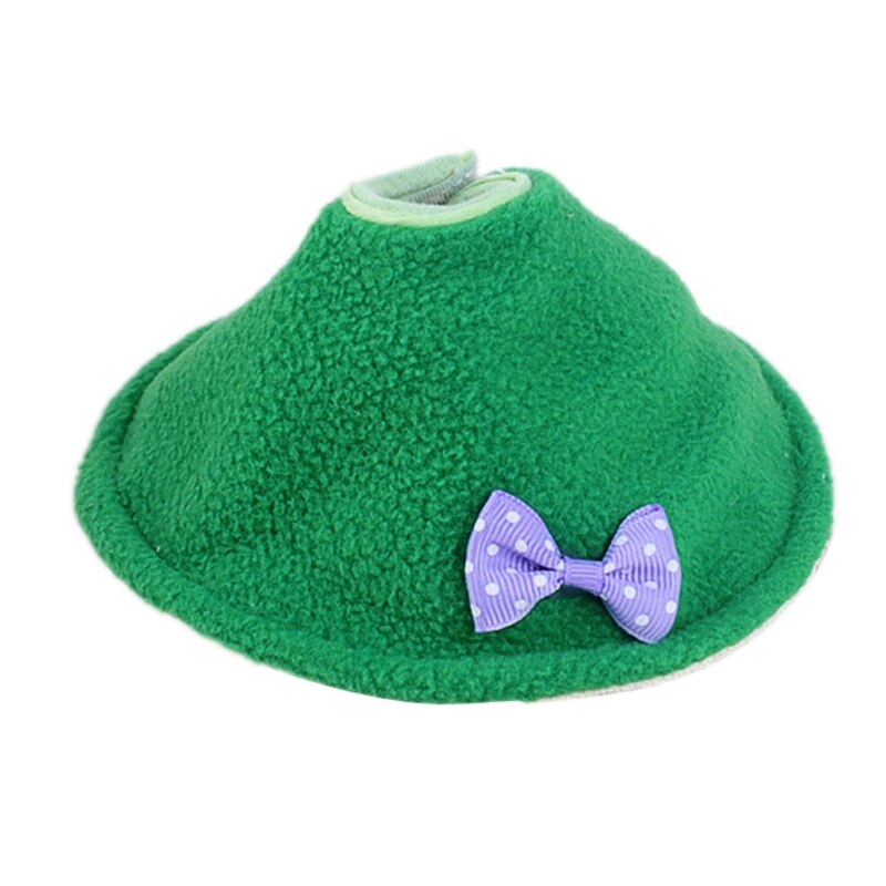 Bird Cape Clothes Flight Suit Parrot Warm Costume with Cute Bowknot Pet Small Animals Clothes for Parakeet Cockatiel Bird Supply: Green / M