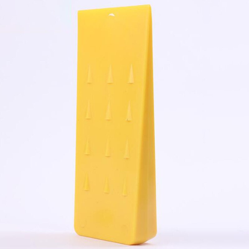 Spiked Tree Felling Wedges for Tree Cutting - 8In Orange Plastic Felling Wedge, Logging Tools - 2 Pack