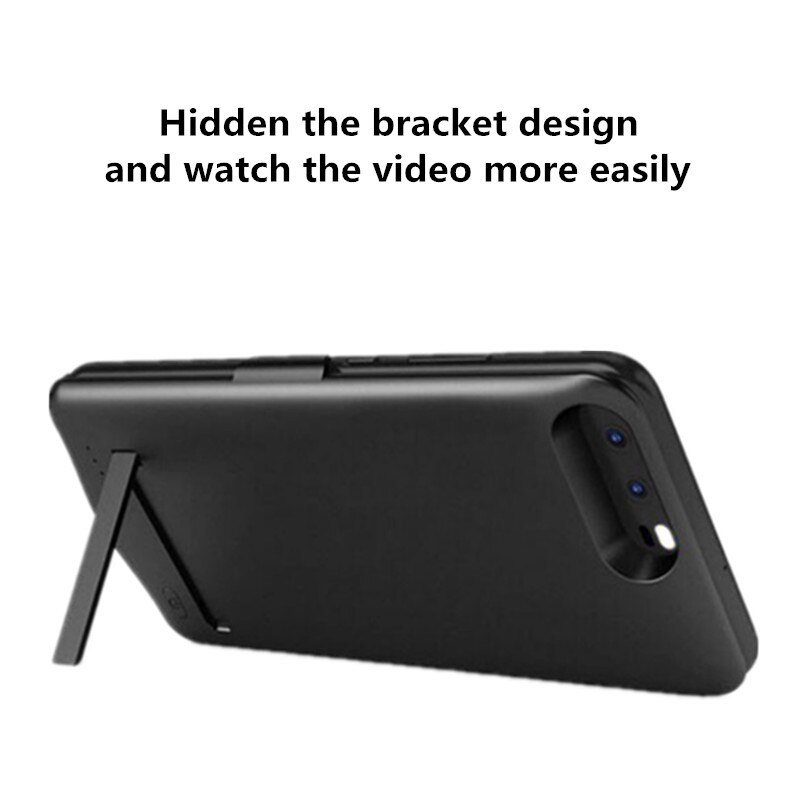 HSTNBVEO 6500mAh Portable PowerBank Charging Power Case For Oneplus 5T External Battery Charger Cases For Oneplus 5 Battery Case