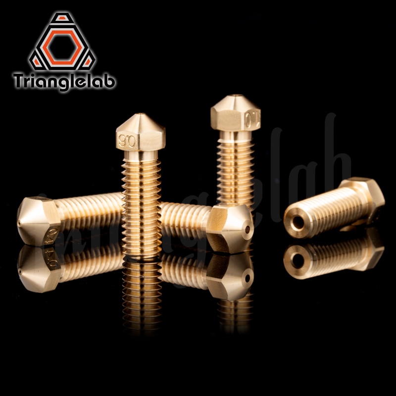 trianglelab T- Volcano Nozzle 1.75MM Large Flow custom models for 3D printers hotend for E3D volcano hotend J-head