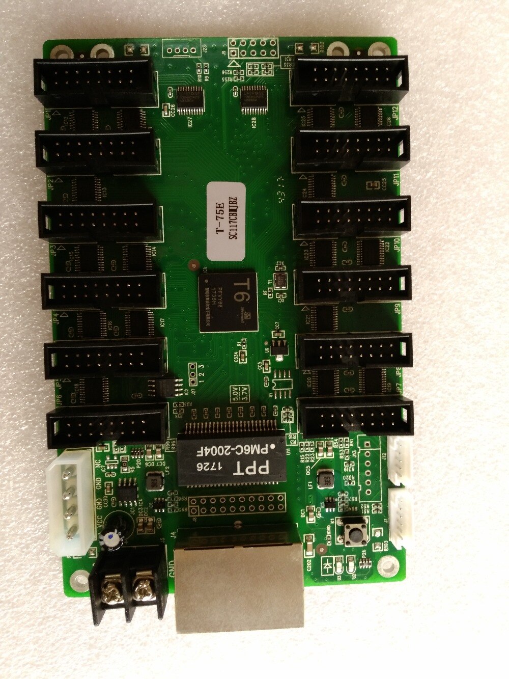 Mooncell led-ontvangstkaart t-75e werkt met m-st20- verzendkaart