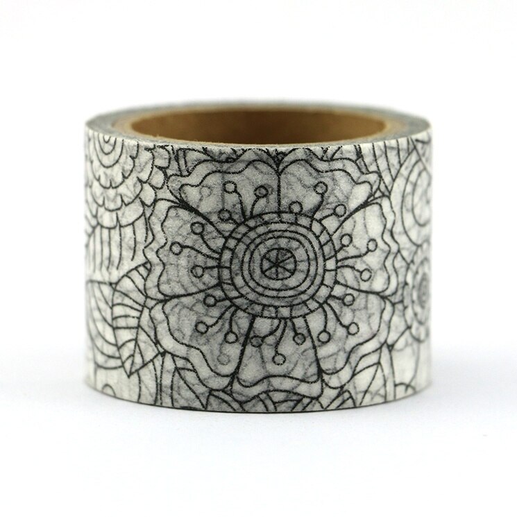 Grote Coloring Diy Washi Tape Japanse Papier Kawaii Decoratie Tapes Lijm Masking Tapes Briefpapier Stickers 30 Mm * 5 M
